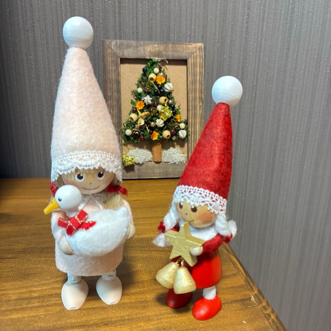 ノルディカニッセ　高島屋限定　完売品　アヒルを抱いた女の子