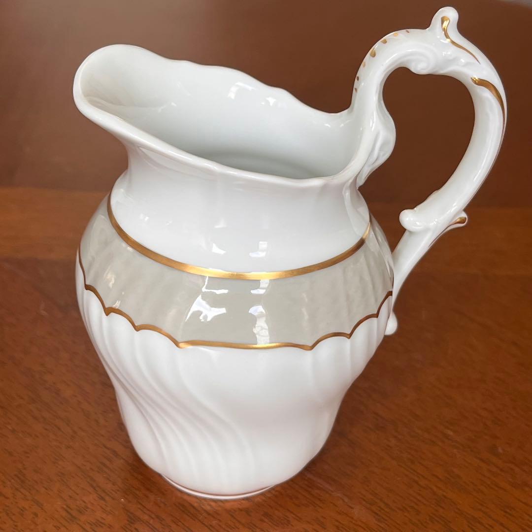 【美品】リチャードジノリ★ベッキオグレース★テーブルセット3点