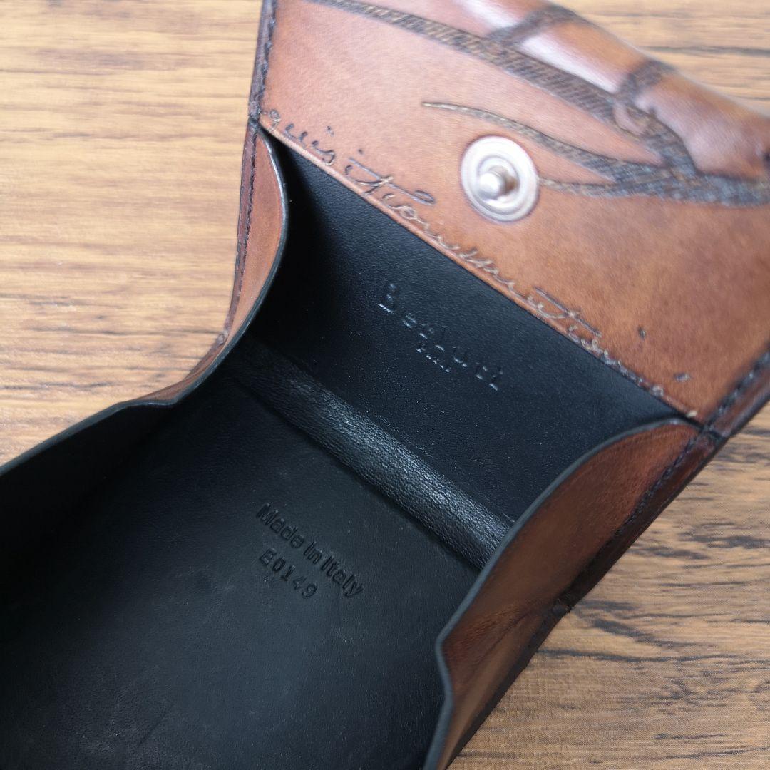 美品 Berluti ベルルッティ カリグラフィ ケース 財布