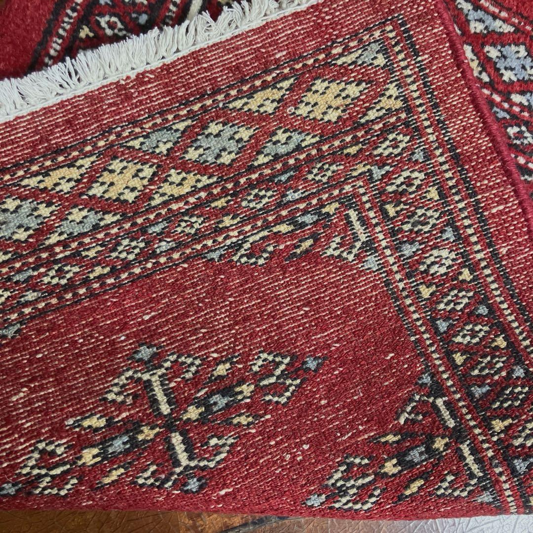 59x45cm ミニラグ手織り絨毯パキスタン絨毯
