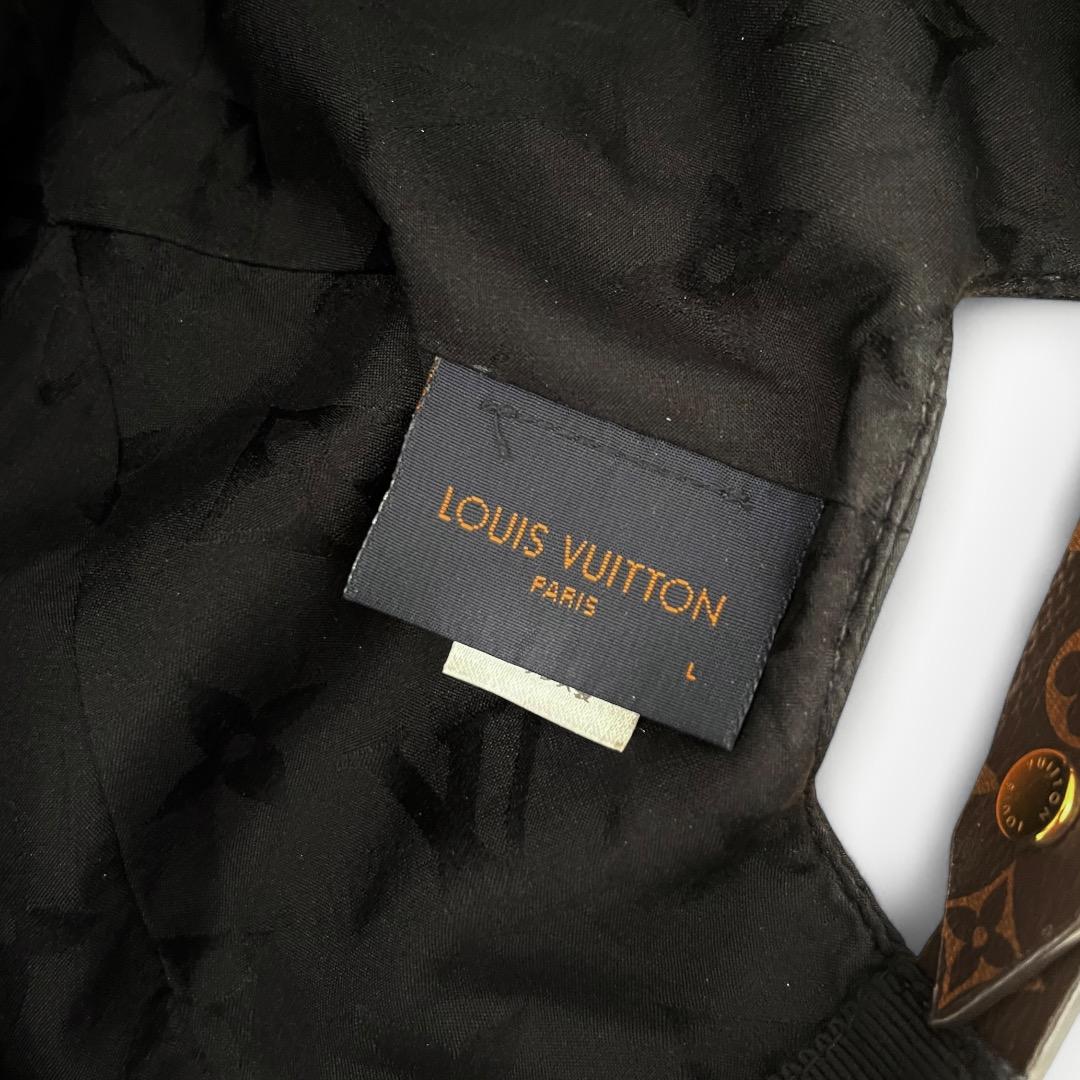 美品 ルイヴィトン キャップ LV ゲットレディー ブラック モノグラム 帽子