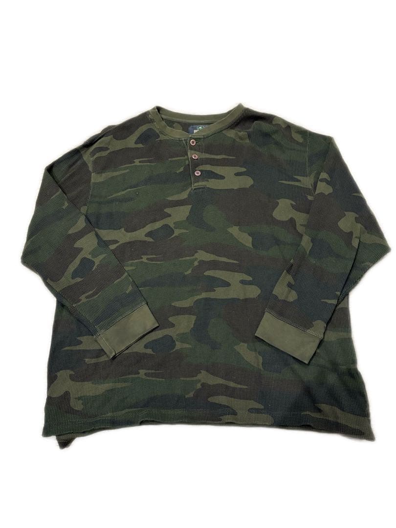 RED HEAD迷彩サーマルロンT