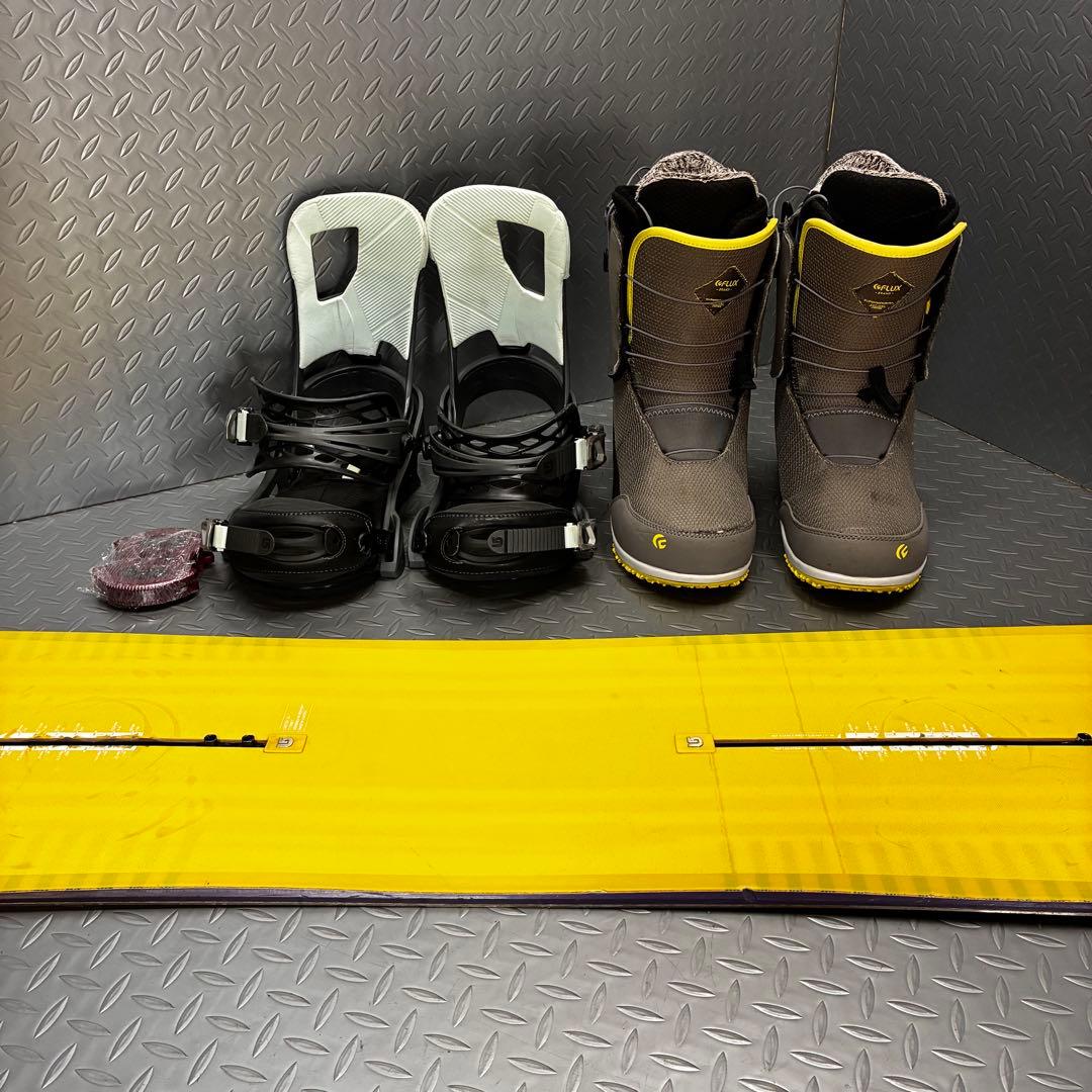 【豪華セット】バートン カスタム カーテル FLUX ブーツ メンズ 3点セット