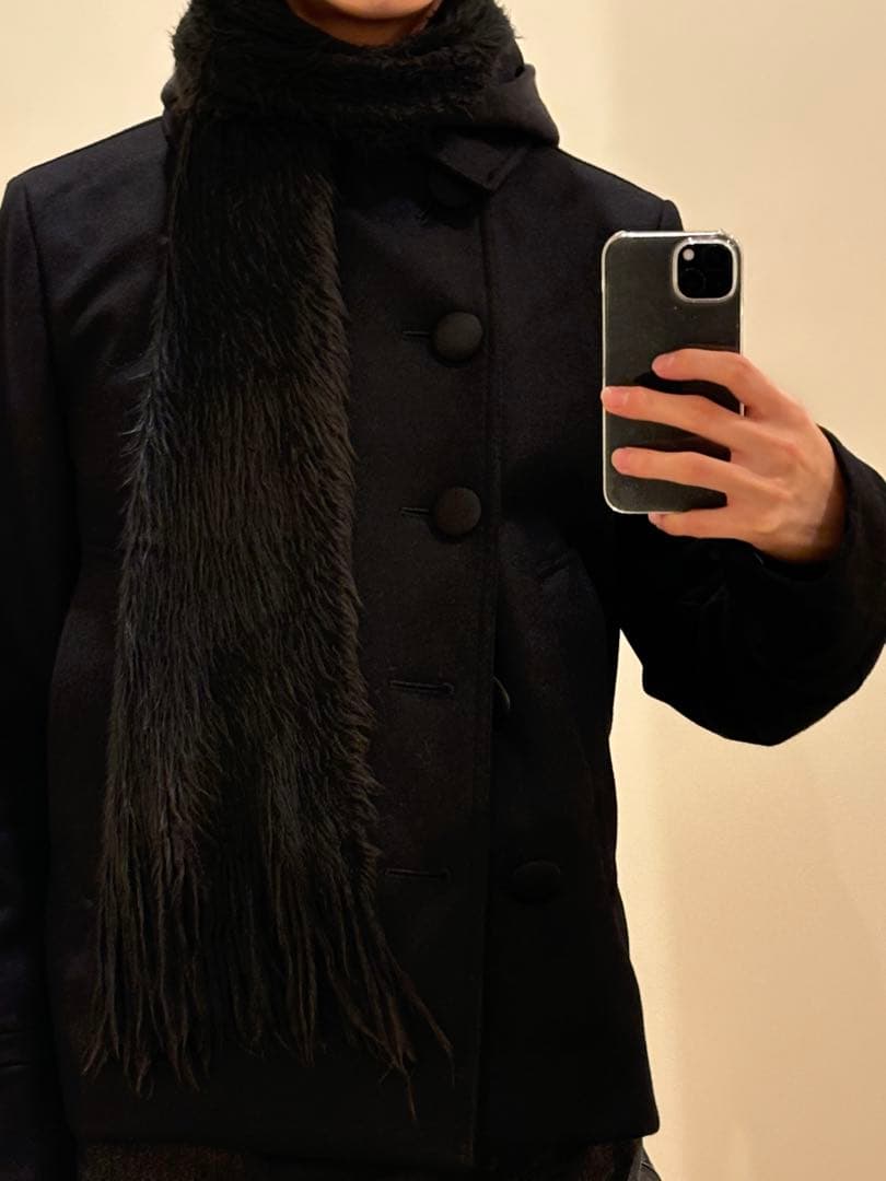 シャギーマフラー