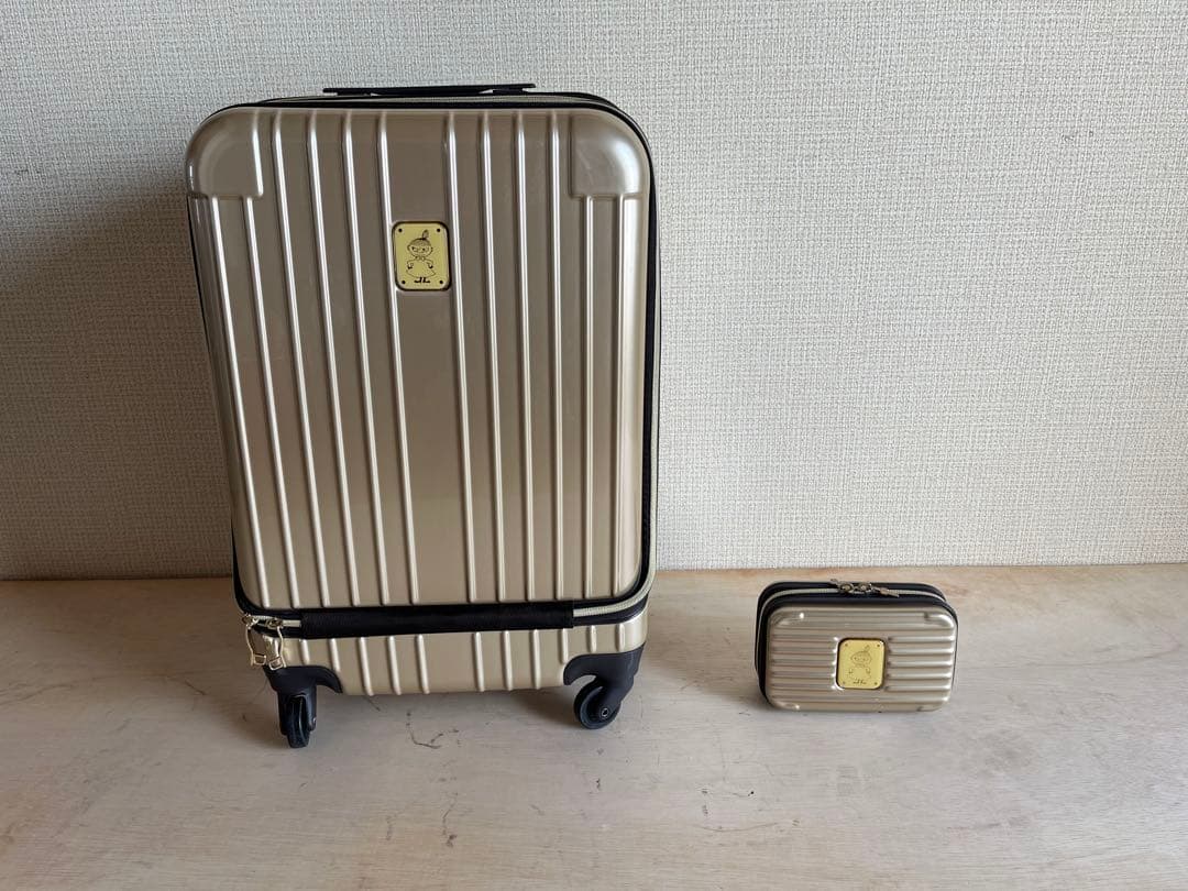 キャリーケース MOOMIN ムーミン リトルミイ スーツケース 拡張機能 53