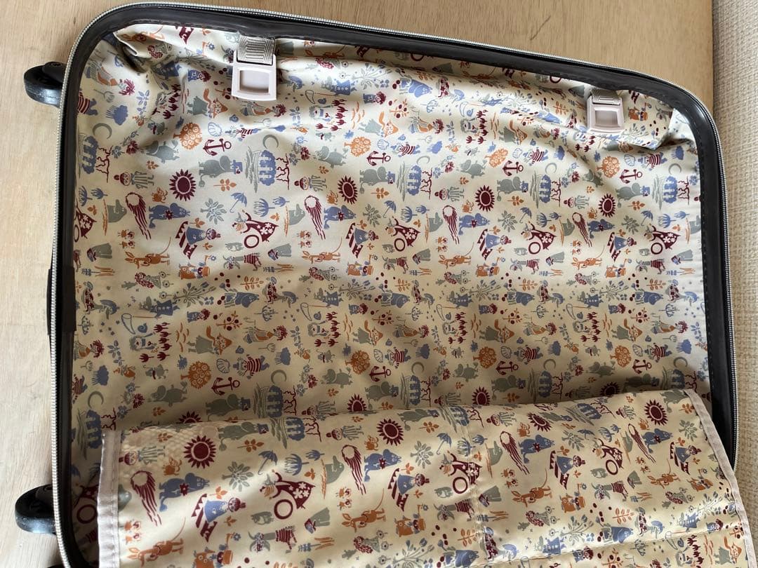 キャリーケース MOOMIN ムーミン リトルミイ スーツケース 拡張機能 53