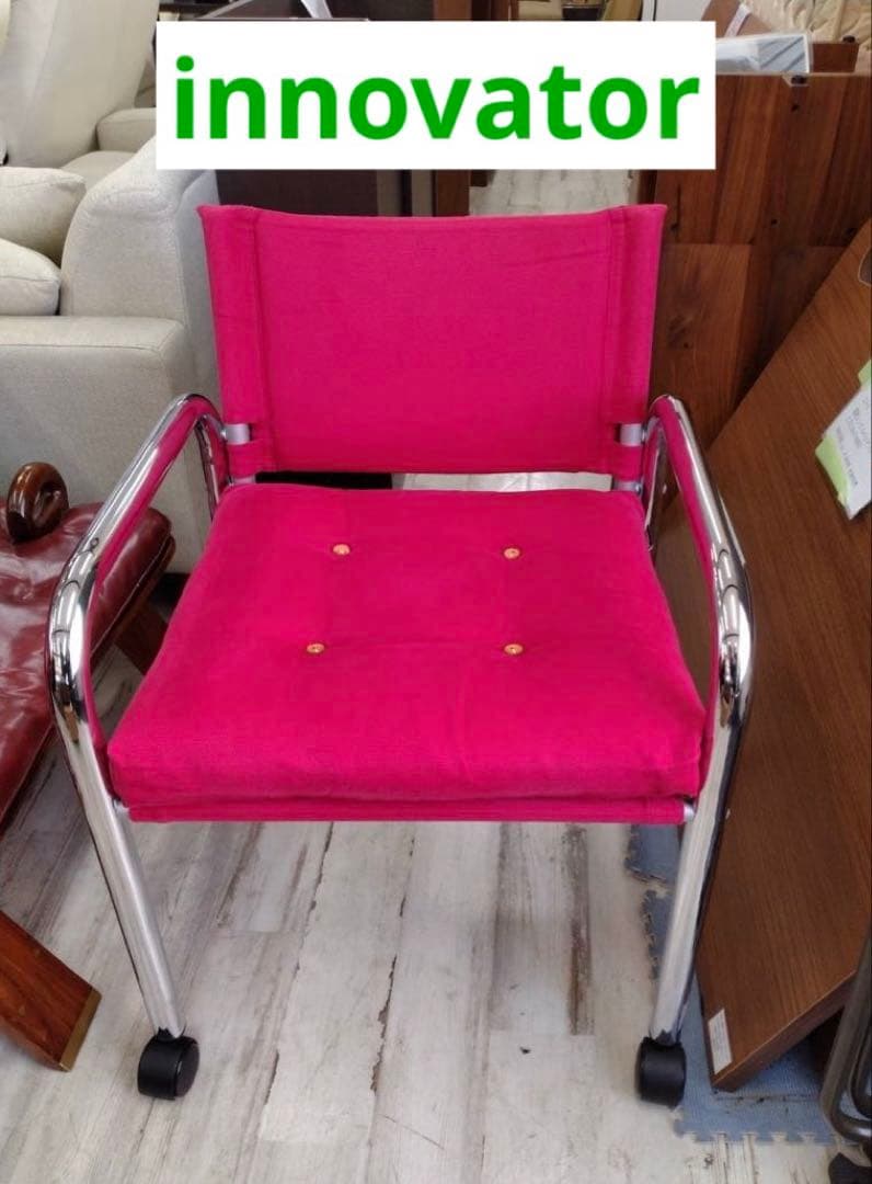 イノベーター　キャプテンチェア　レッド　椅子　北九州市福岡市限定
