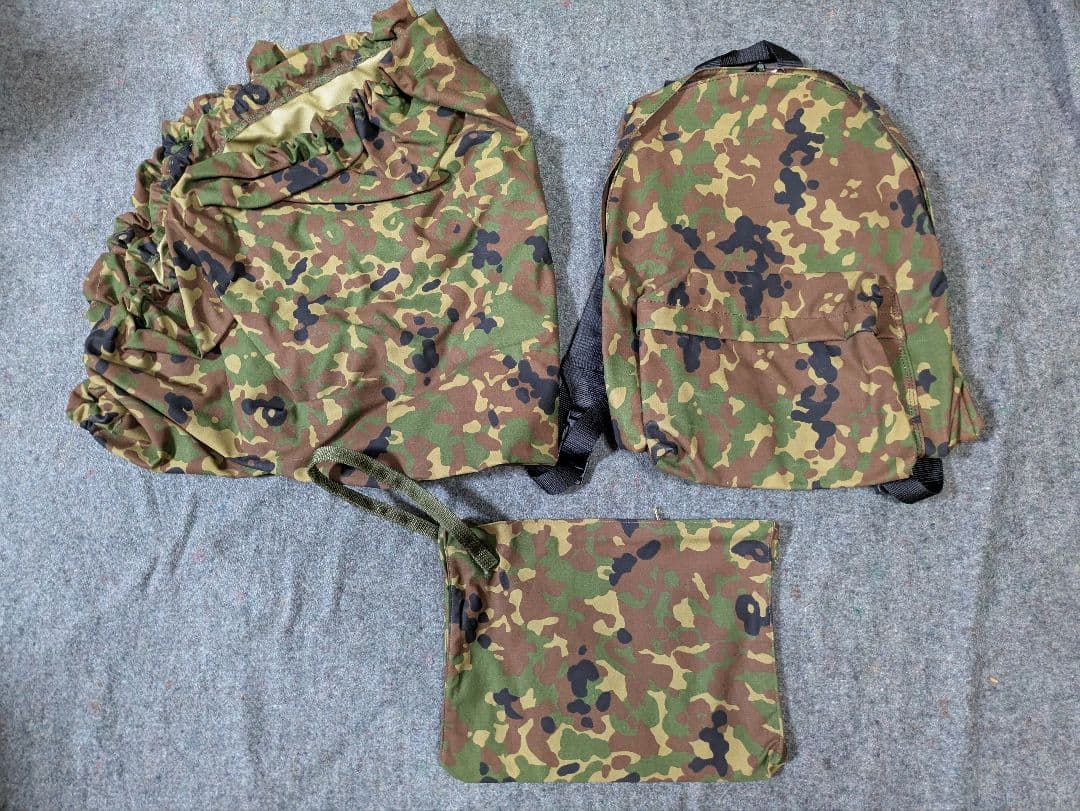cKm　自衛隊2型迷彩グッズ3点