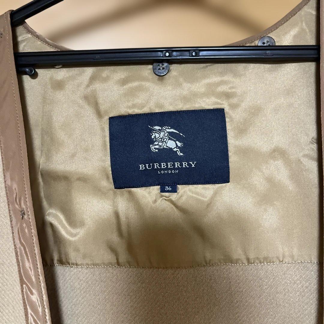 BURBERRY LONDONトレンチコート　ライナー付き　ベージュ　36
