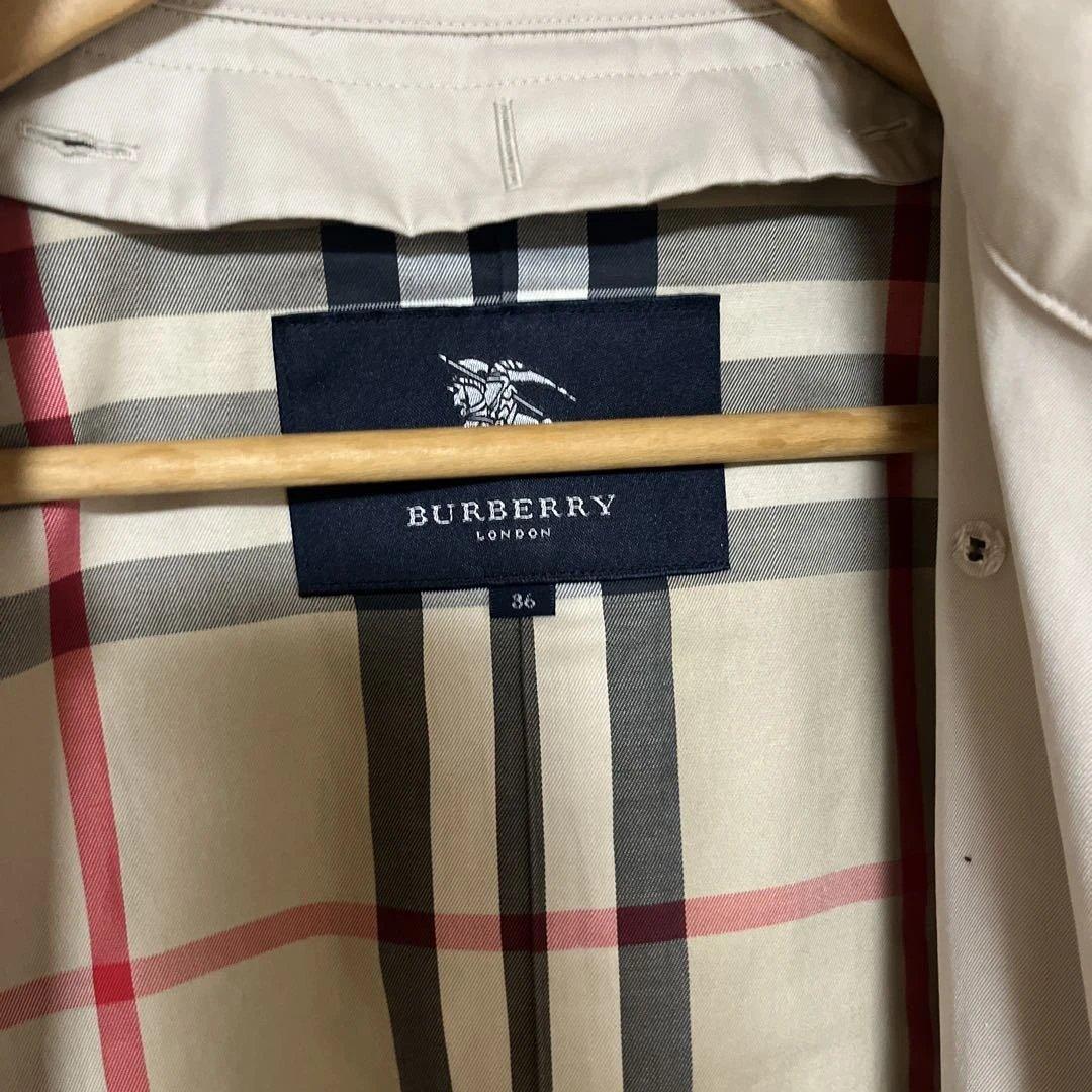 BURBERRY LONDONトレンチコート　ライナー付き　ベージュ　36