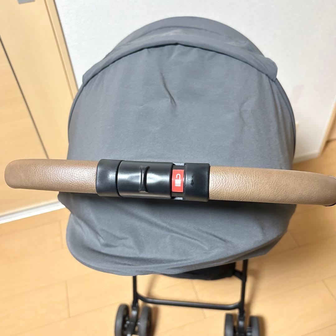 Aprica カルーンエアー メッシュ AB ベビーカー グレー 2177783