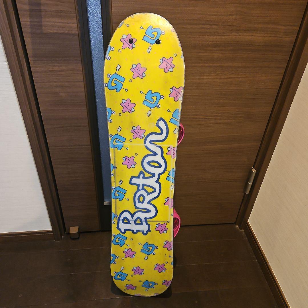 BURTON子供用スノーボード３点セット（Burtonブーツ付き）