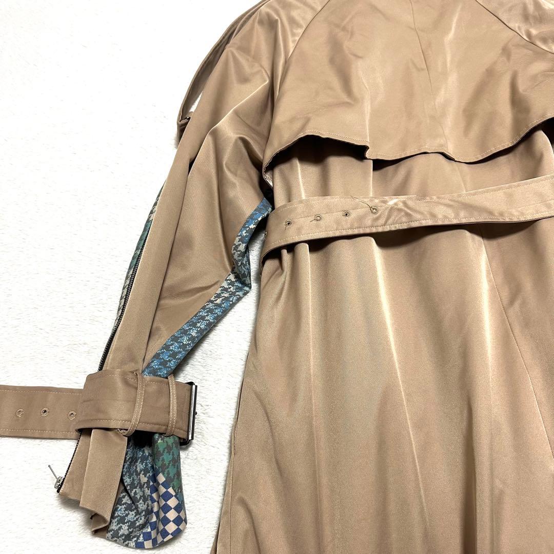 極美品　JnylonStudios × 敦煌　トレンチコート　　ドッキング