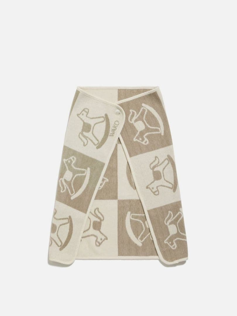 クリッパン ミニブランケット ベージュ