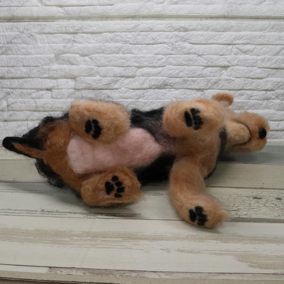 羊毛フェルト　くー様確認用　ウェルシュテリア　犬　ハンドメイド　オーダー
