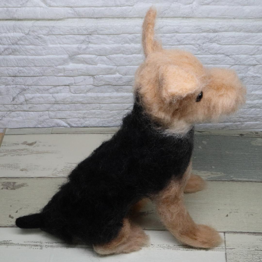 羊毛フェルト　くー様確認用　ウェルシュテリア　犬　ハンドメイド　オーダー