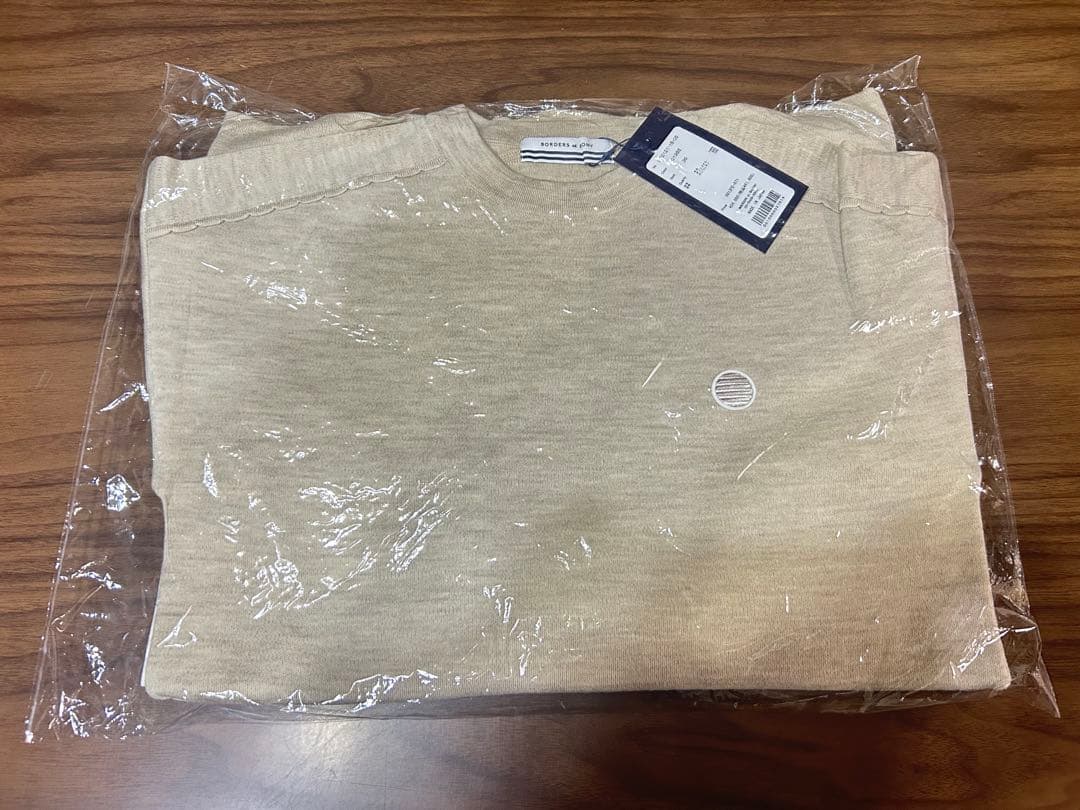 l*a様 ボーダーズアットバルコニーニット セーター　ベージュS新品