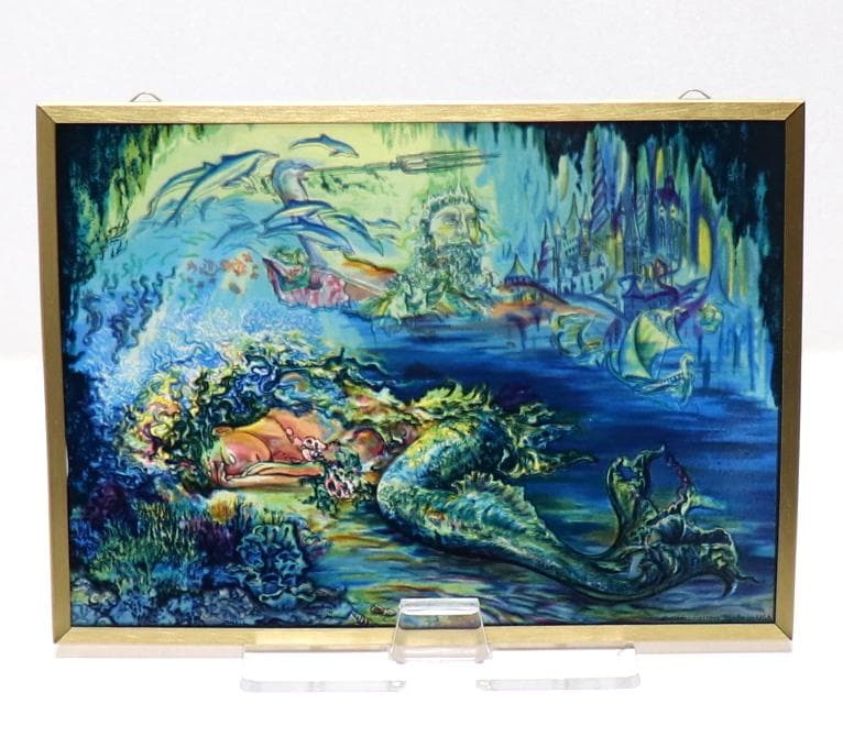 新品 ジョセフィン・ウォール アトランティスの夢 ヴィンテージ ステンドグラス