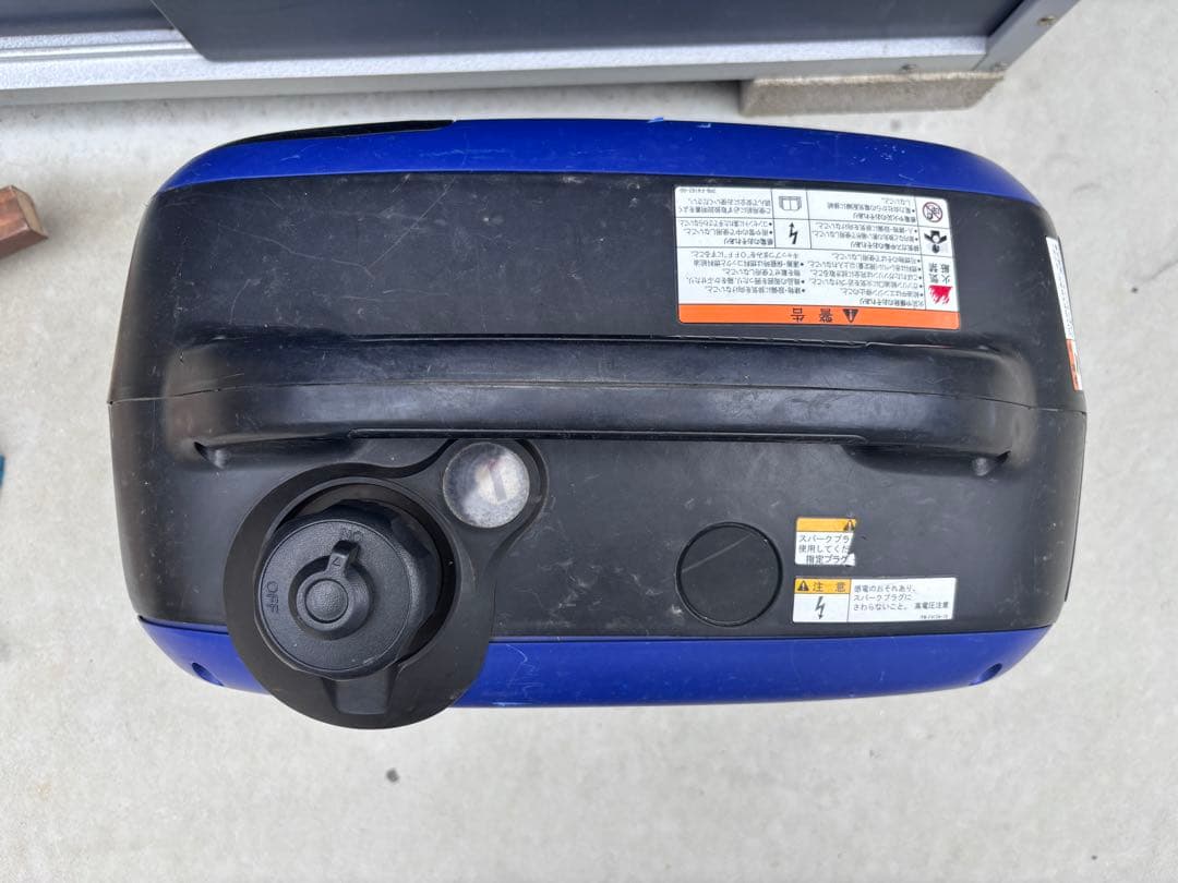 【直接渡しのみ】YAMAHA EF1600IS 発電機　携行缶付き