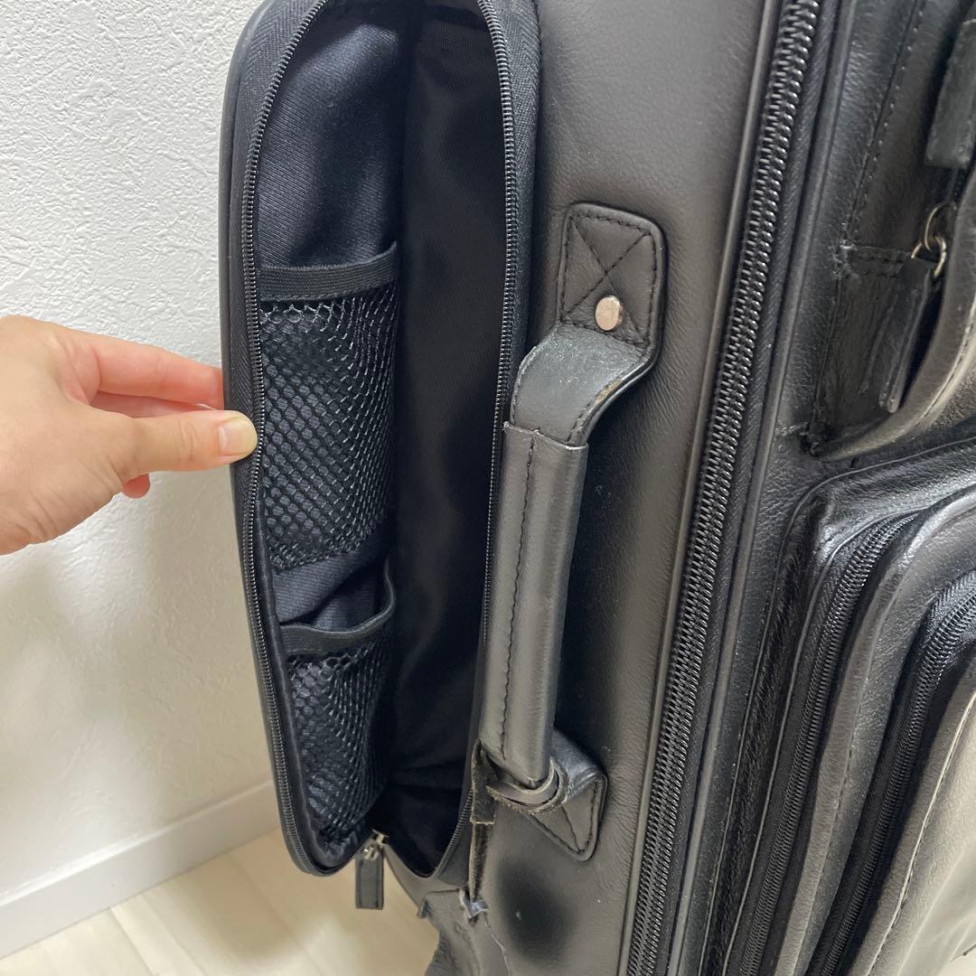 Leonhard Heyden 本革レザードイツ製　キャリーバッグ　ヴィンテージ