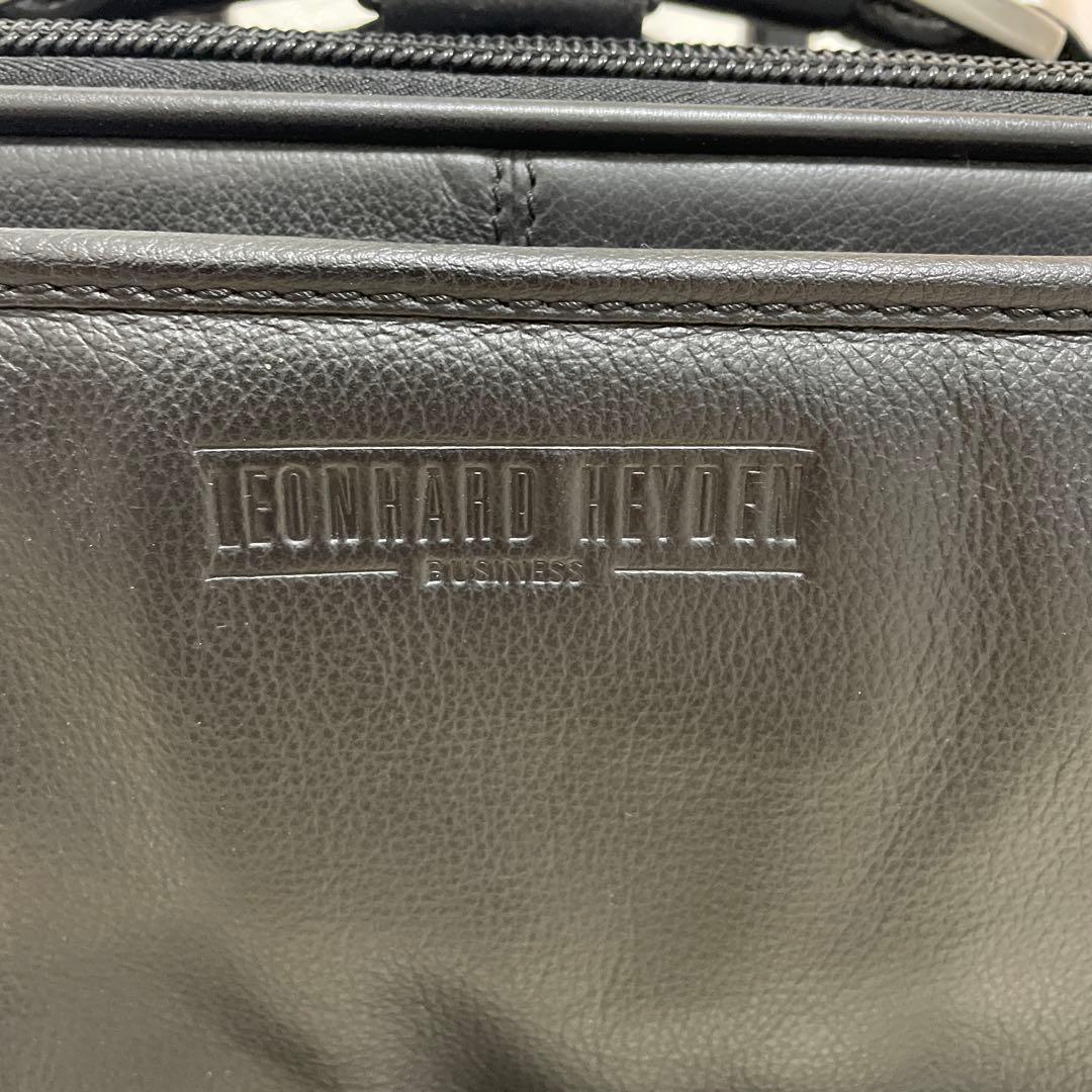 Leonhard Heyden 本革レザードイツ製　キャリーバッグ　ヴィンテージ