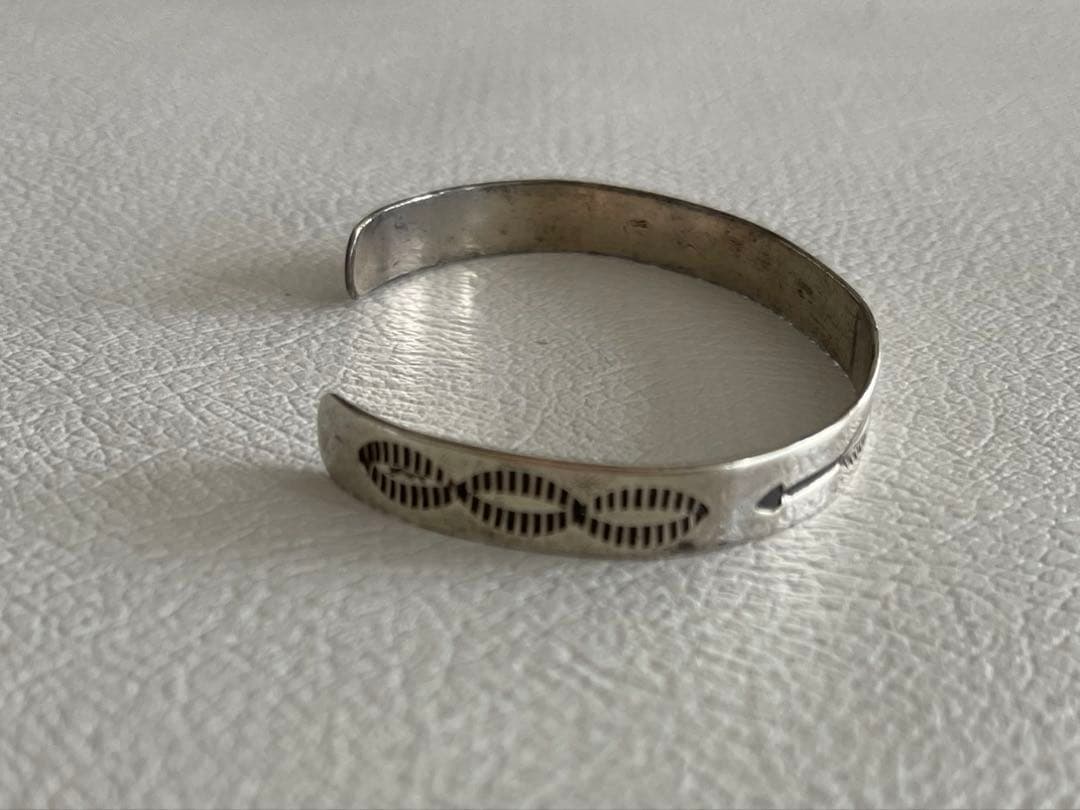 30s NAVAJO SILVER BANGLE ナホバ バングル シルバー