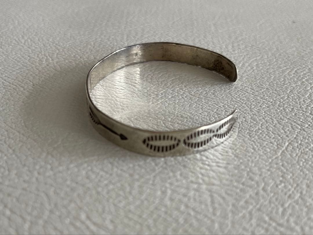 30s NAVAJO SILVER BANGLE ナホバ バングル シルバー