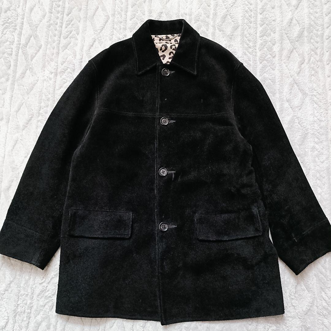 WACKO MARIA SUEDE LEATHER COAT　Sサイズ