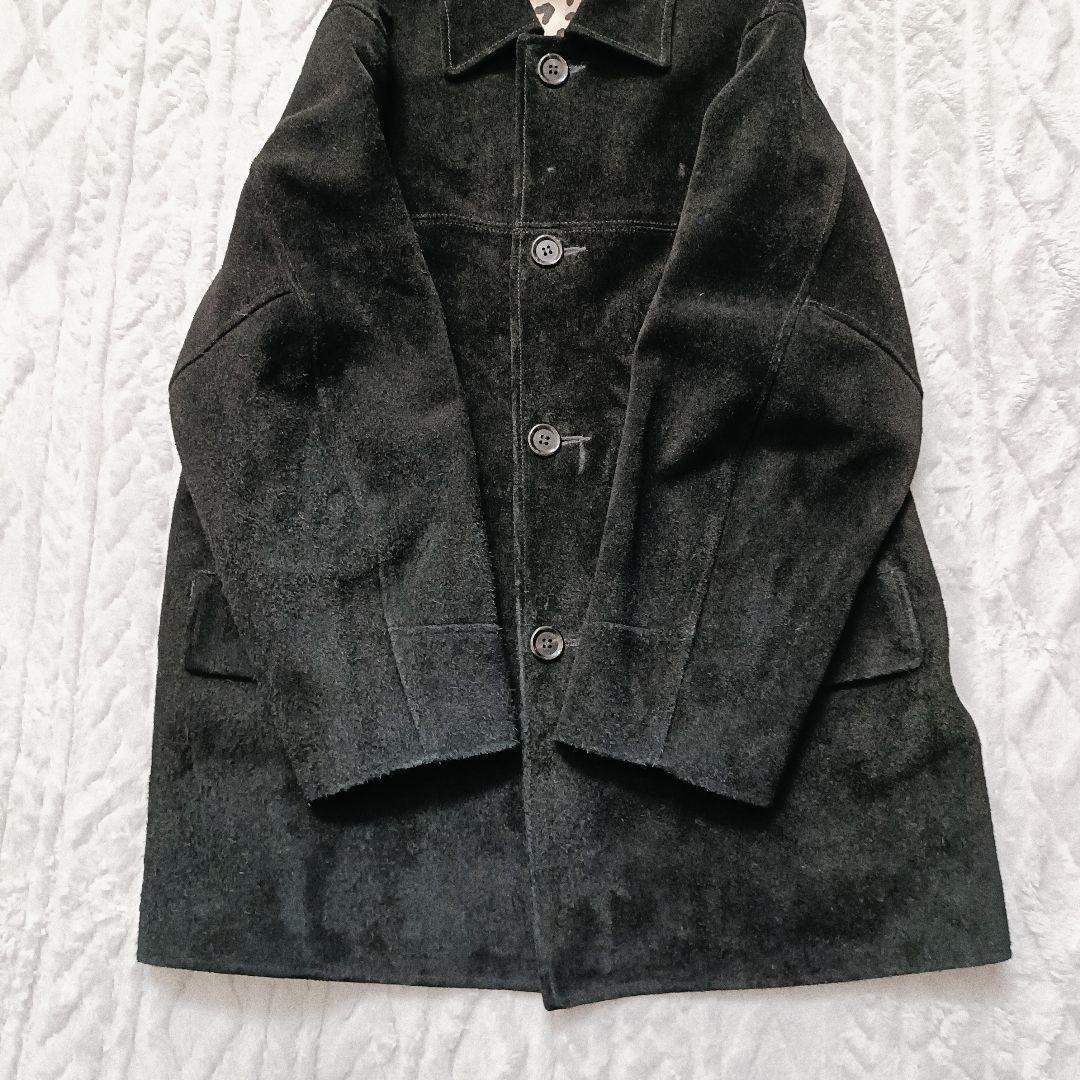 WACKO MARIA SUEDE LEATHER COAT　Sサイズ
