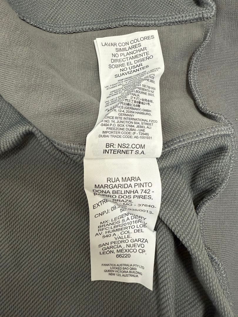 読売ジャイアンツ ナイキ グレー プレーヤートラベルフーディー　サイズS