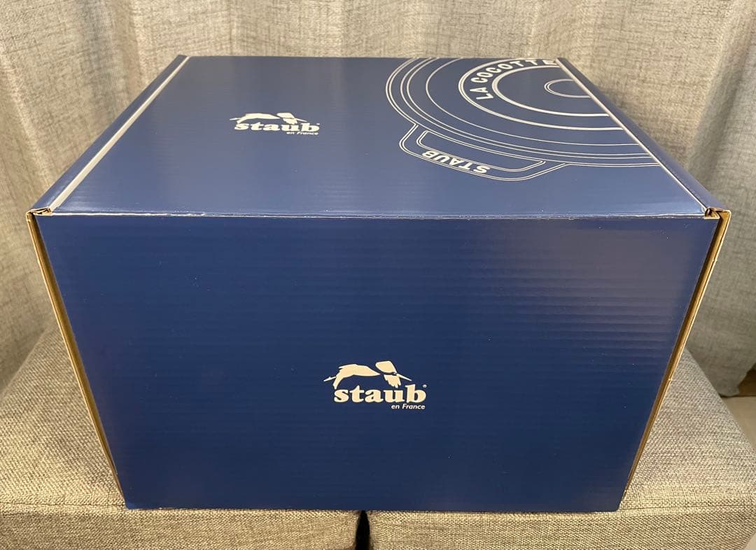 【新品未使用】ストウブ STAUB LUXE ギフトセット ブラック 22cm