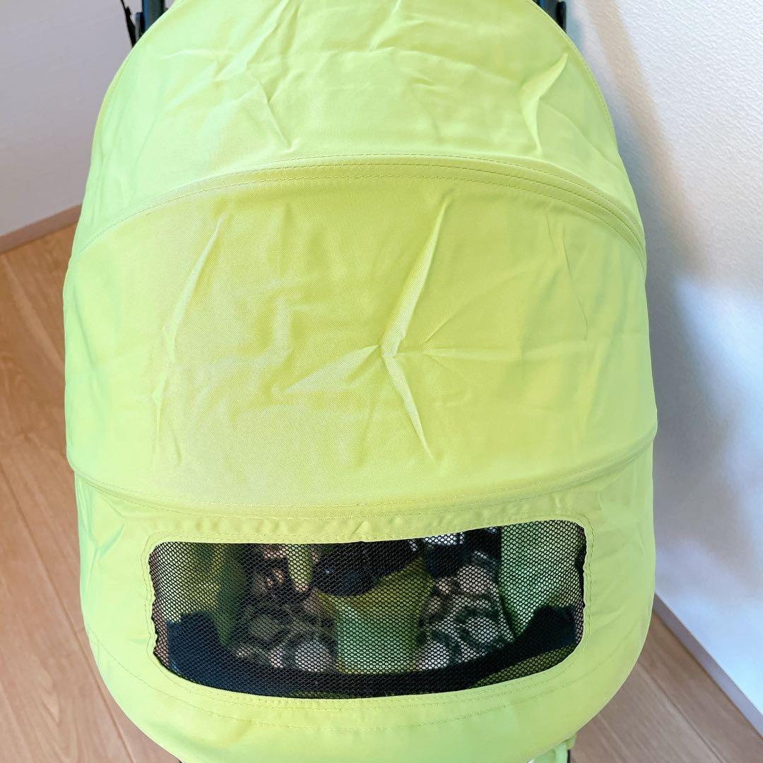 【美品】エアバギー ココ ブレーキモデル／ライトグリーン／豪華付属品付き