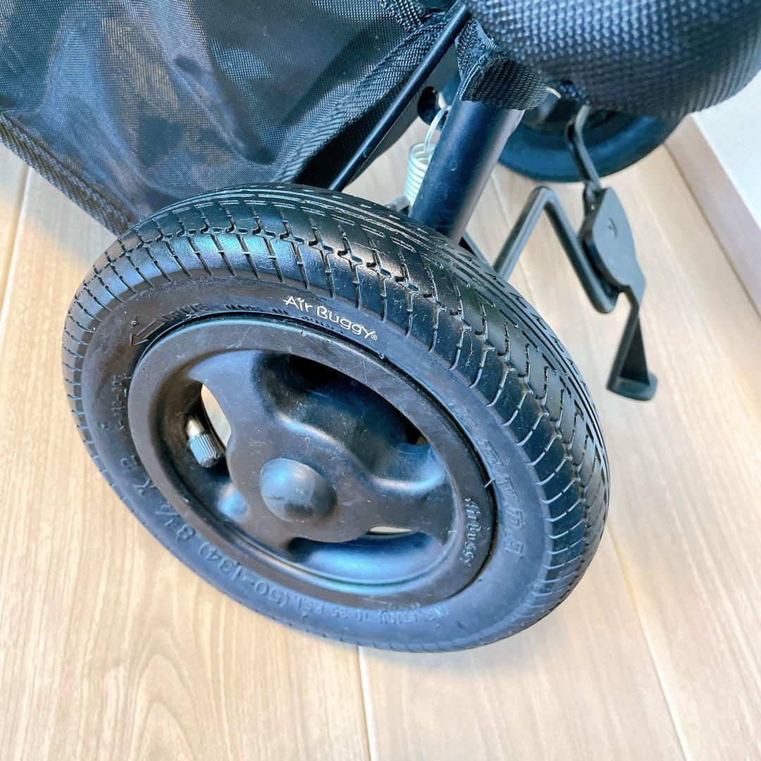 【美品】エアバギー ココ ブレーキモデル／ライトグリーン／豪華付属品付き