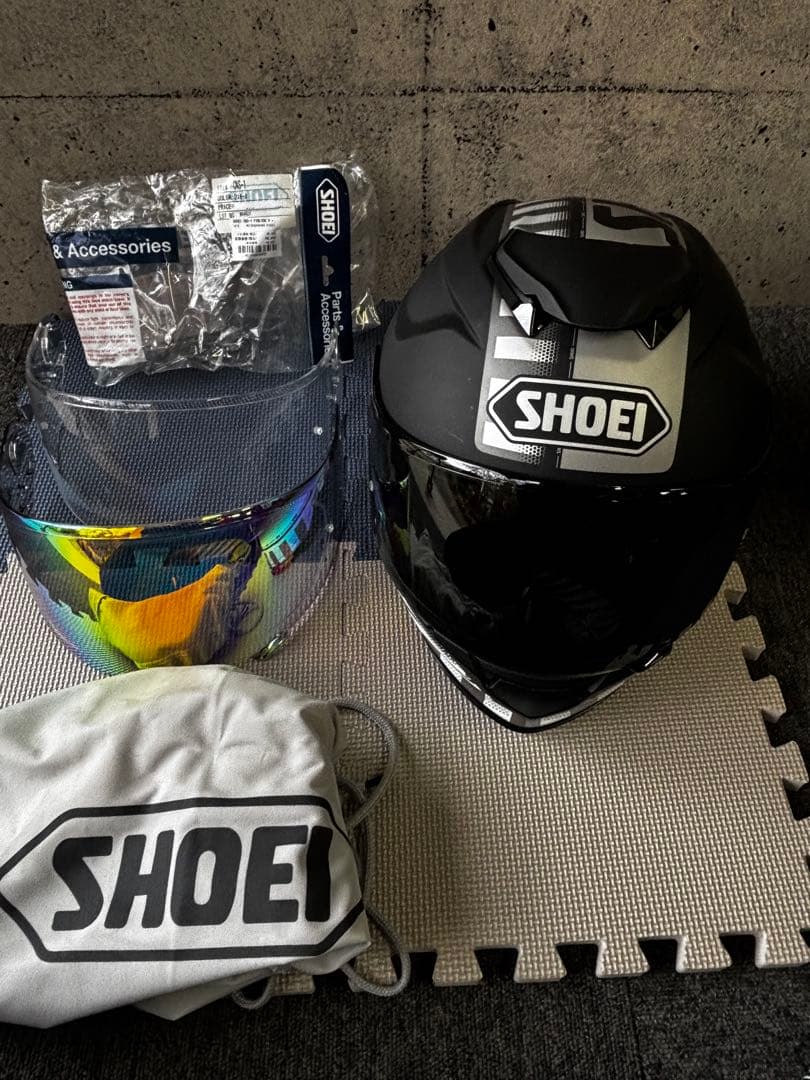 SHOEI GT AIR2 限定 テセラクト ミラーシールド.スモークシールド付