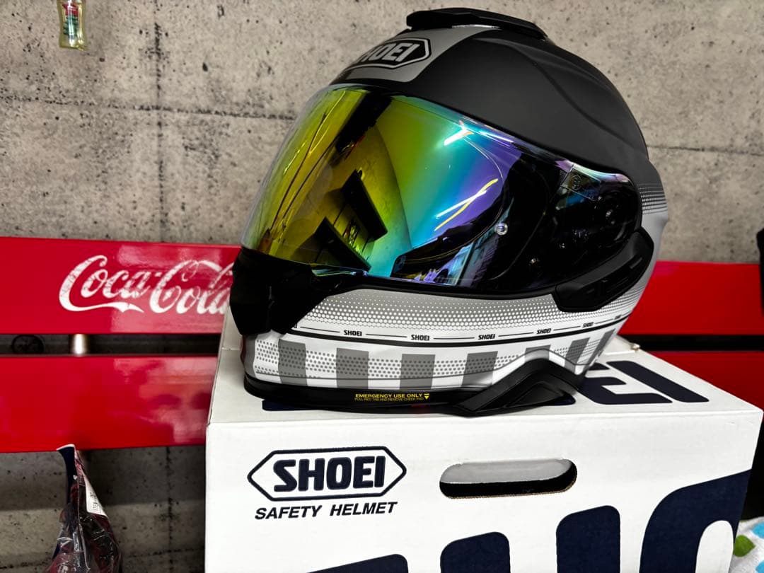 SHOEI GT AIR2 限定 テセラクト ミラーシールド.スモークシールド付