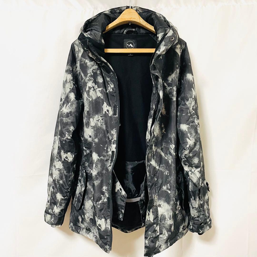 【美品】VAXPOT バックスポット スノーボードウェア M 総柄 防寒