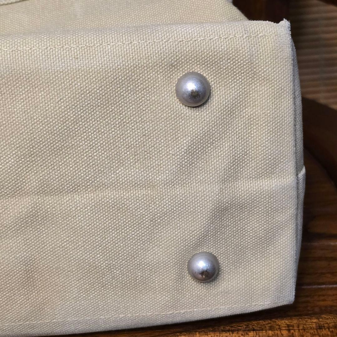 京都　一澤信三郎帆布鞄　トートバック　弁護士かばん　ベージュ