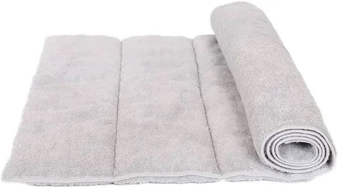 【新品未使用】今治睡眠用タオル2 グレー専用ポール付