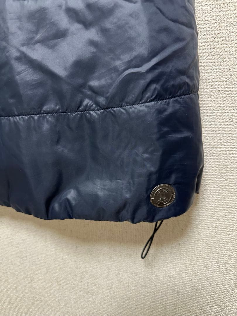 大きいサイズ・ランバンスポール44・ゴルフワンピースネイビー