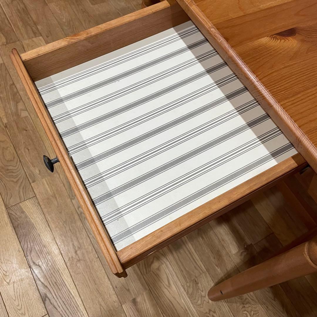 【廃番品】IKEA INGATORP インガートルプ ダイニングテーブル　天然木