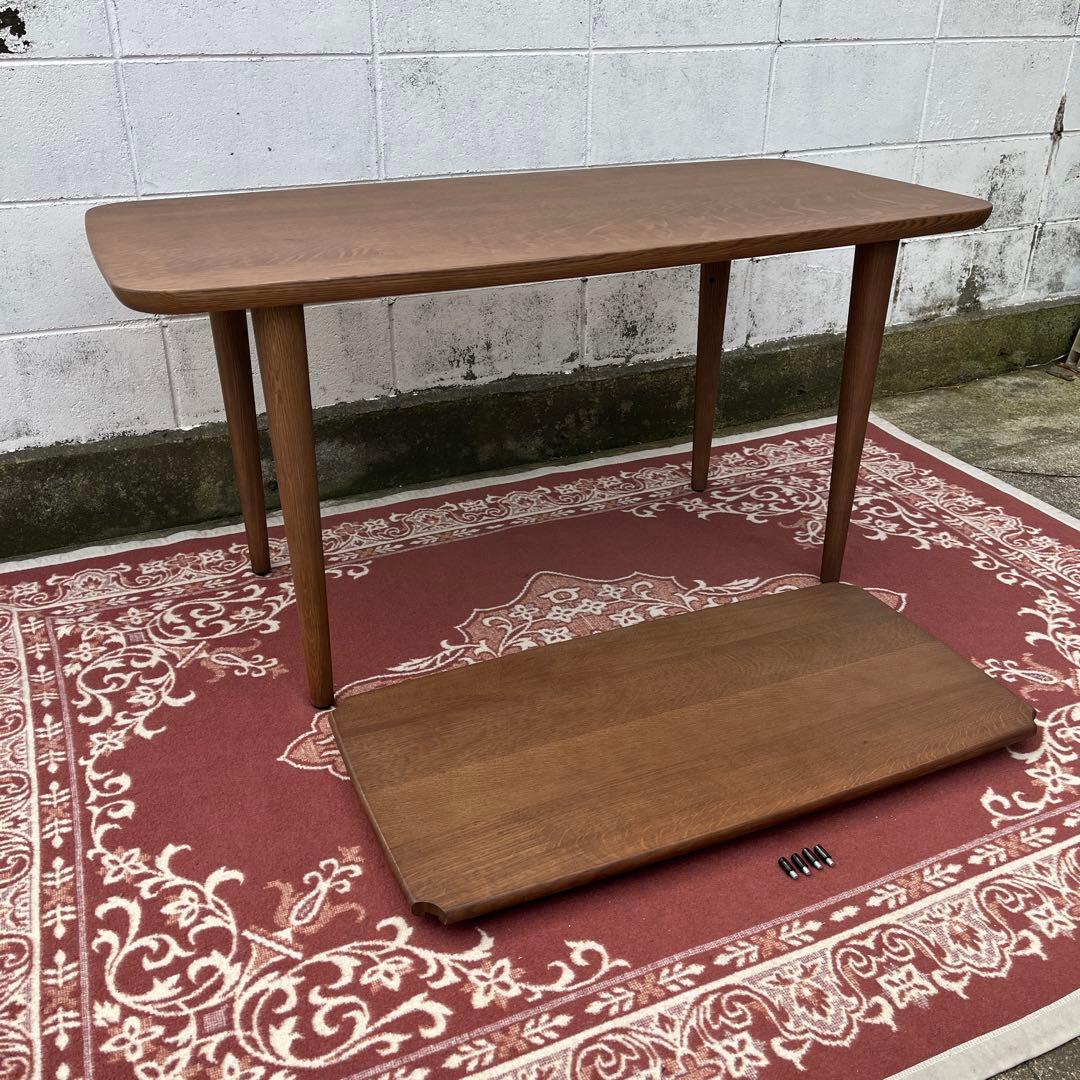 高品質 美品◾️飛騨産業 キツツキ 侭 JIN センターテーブル 棚付き 木製家具