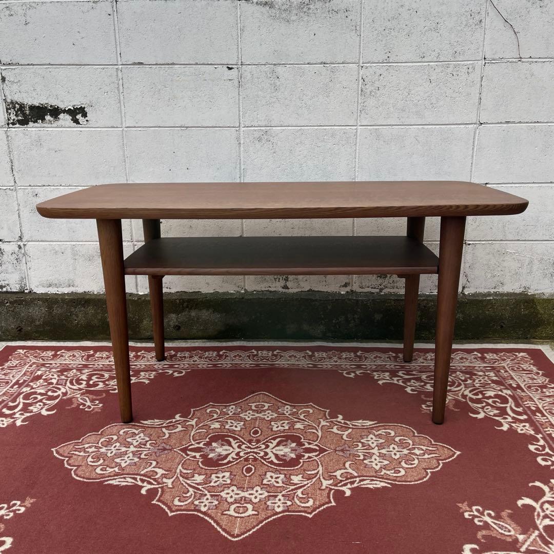 高品質 美品◾️飛騨産業 キツツキ 侭 JIN センターテーブル 棚付き 木製家具