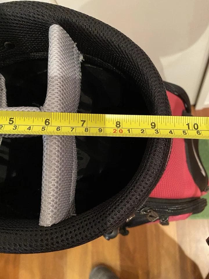 ナイキ レディース ピンク 軽量 ゴルフバッグ カート キャディバッグ レア