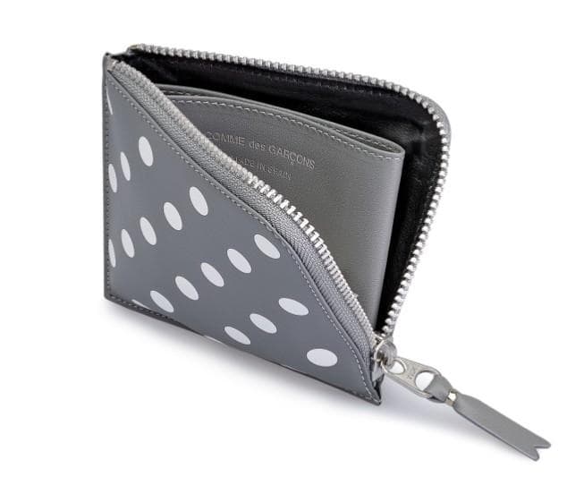 新品同様✨コムデギャルソン ポルカドット ケース L字ジップ 財布