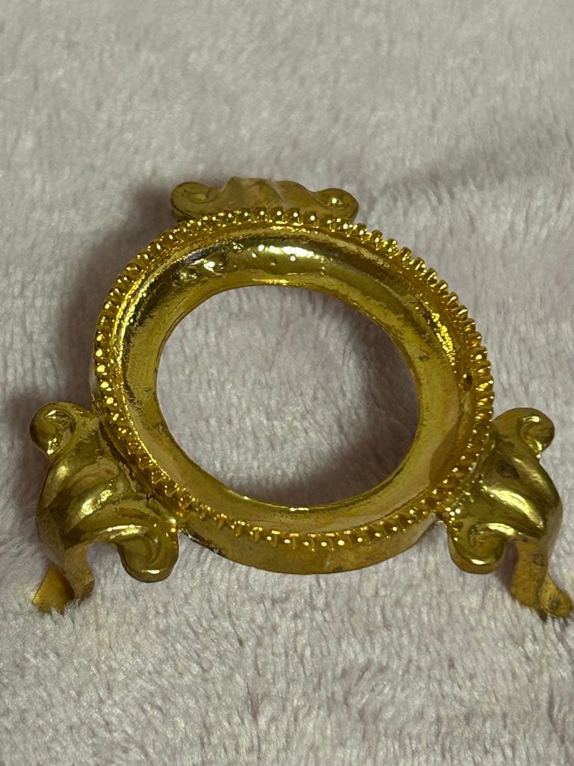 【天然石】 アメジスト スフィア 丸玉 おまけ台座付き レンボー約7.7cm