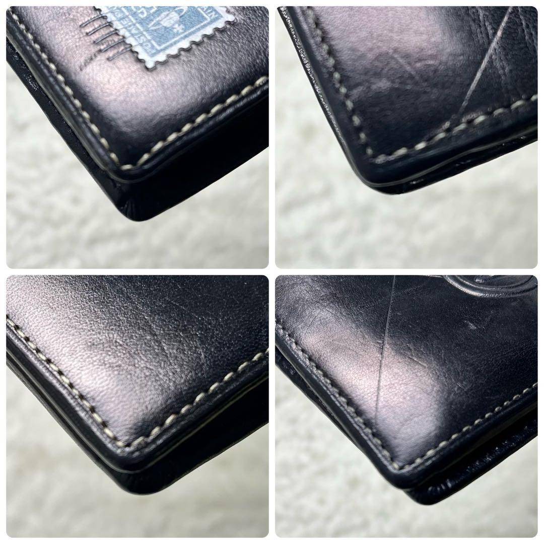 希少　Vivienne Westwood 折り財布　エンベロープ　切手　ブラック