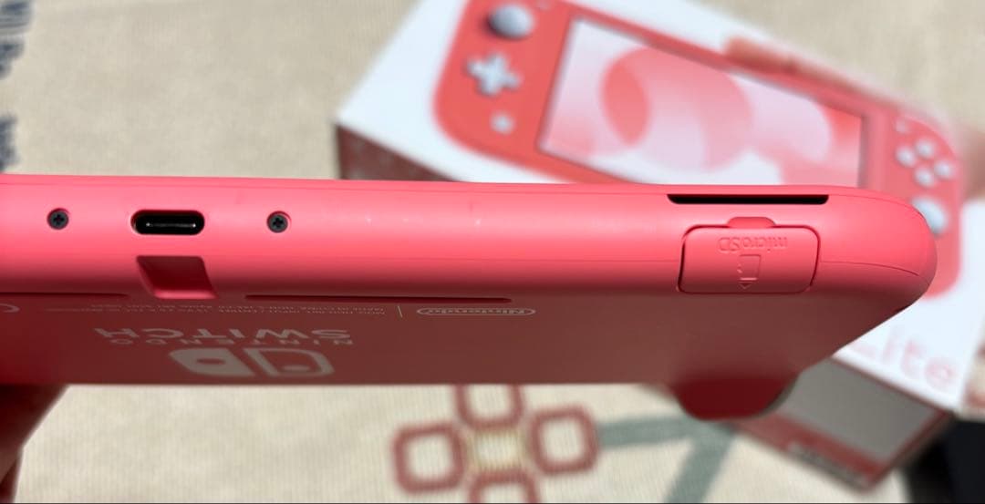 Nintendo Switch Lite ピンク 32GB micro SD付き