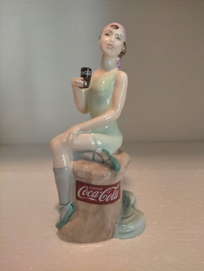 限定品   ロイヤルドルトン コカコーラ 広告フィギュア