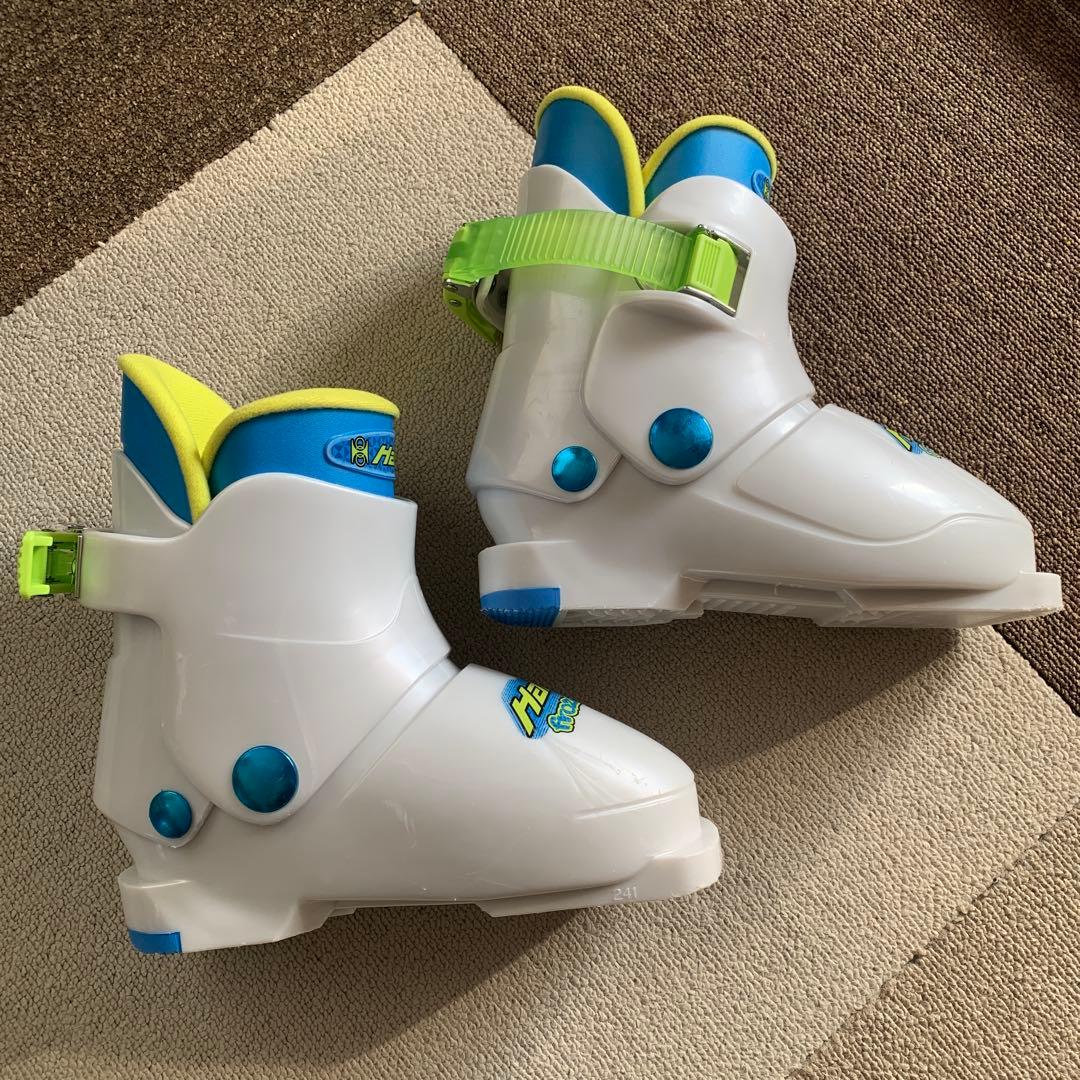 子ども用スキーセット　板96cm ストック90cm スキー靴19-20cm