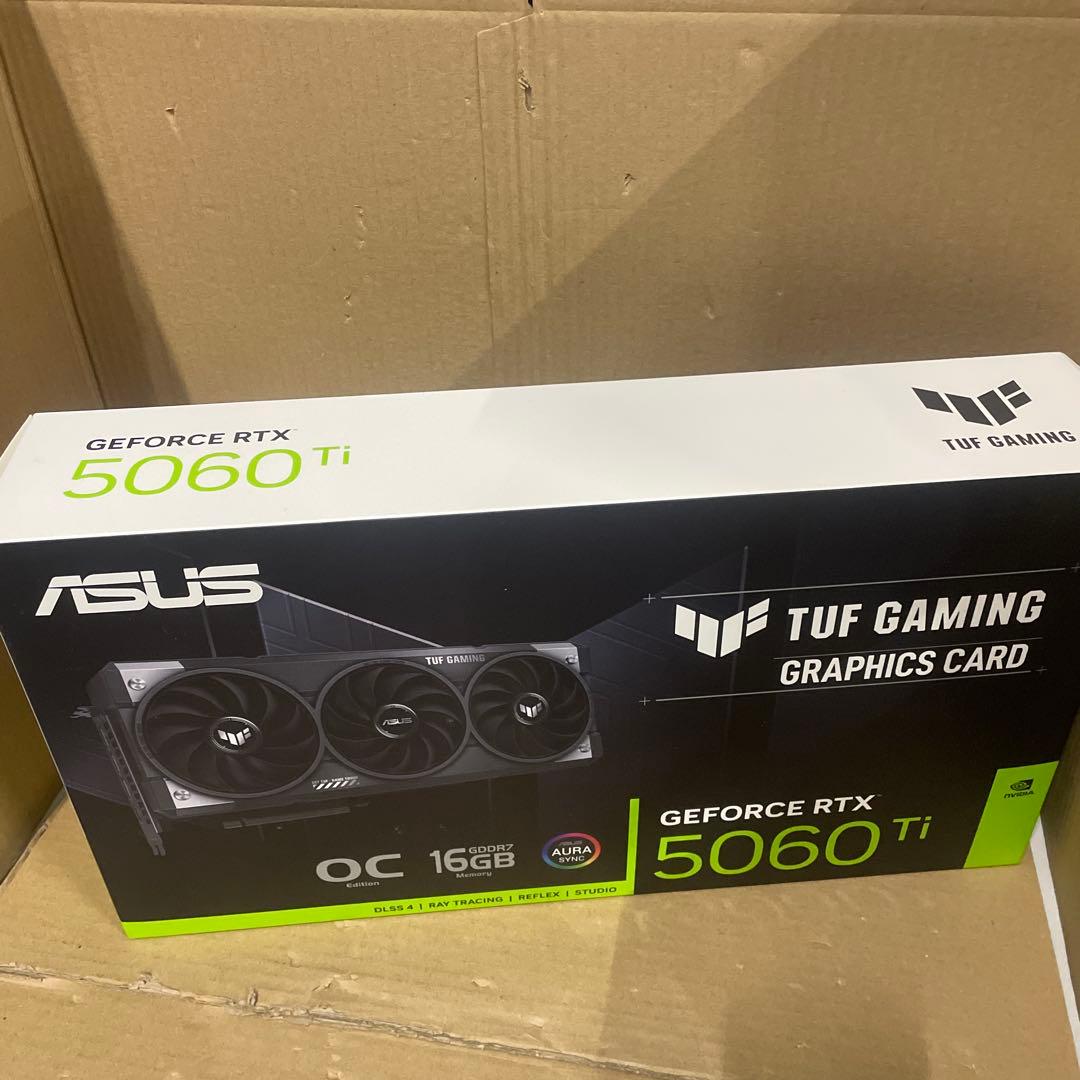 ASUS NVIDIA GeForce RTX 5060Ti ビデオカード
